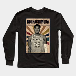 Los Angeles Lakers Rui Hachimura Long Sleeve T-Shirt